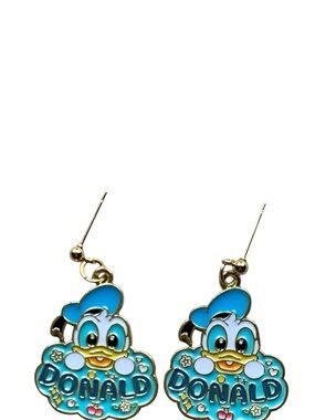 Donald Duck Blue and Gold earrings Disney